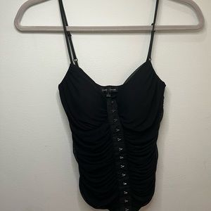 Moa Moa Ribbed Corset Top!! Price negotiable!!